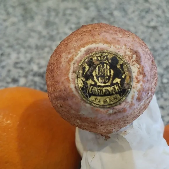 1950's MCM Playful White & Gray Kitten With Yarn Ceramic Figurine - Picture 6 of 8